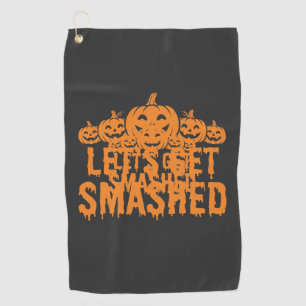 Serviette De Golf Citrouille Halloween Déchaînons-Nous