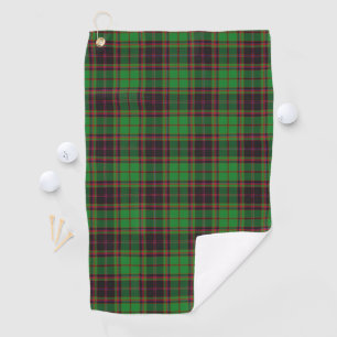 Serviette De Golf Clan Buchan Scottish Tartan