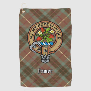 Serviette de golf Clan Fraser Crest