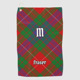 Serviette de golf Clan Fraser Tartan