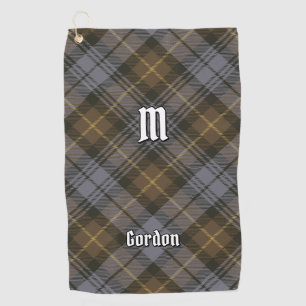 Serviette de golf Clan Gordon Tartan Patiné