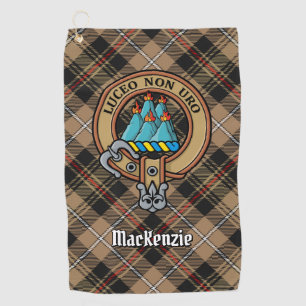 Serviette De Golf Clan MacKenzie Crest Golf Towel