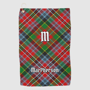 Serviette De Golf Clan MacPherson Tartan Golf Towel