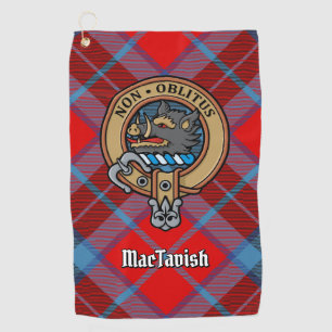 Serviette De Golf Clan MacTavish Crest
