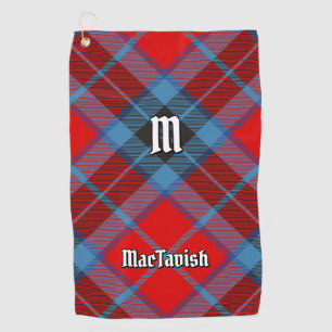 Serviette De Golf Clan MacTavish Tartan