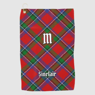 Serviette De Golf Clan Sinclair Tartan