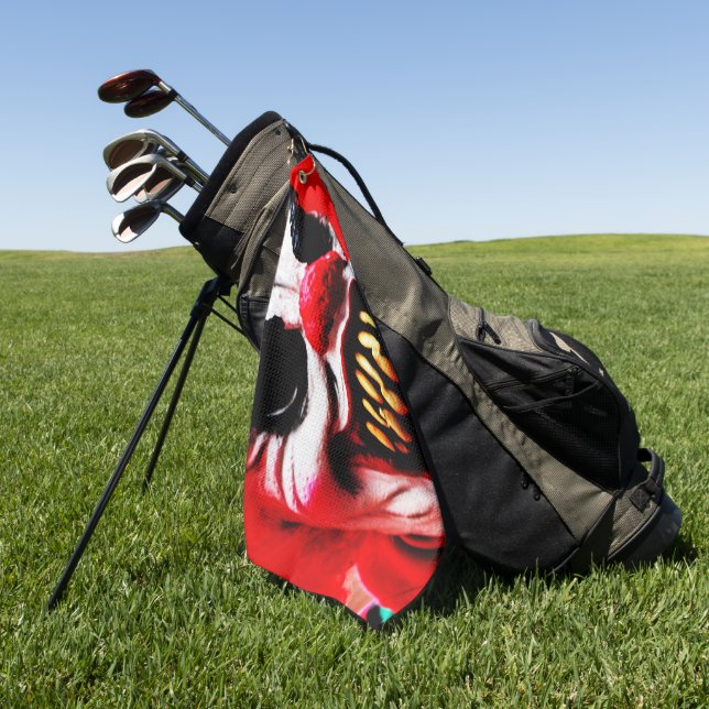 Serviette De Golf Clown 1 gtcnm (Vert)