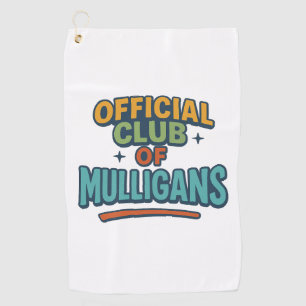 Serviette De Golf Club officiel des Mulligans