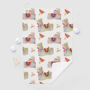 Serviette De Golf Collection Llamarama Motif II