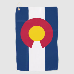 Serviette De Golf Colorado : Le drapeau américain du centenaire
