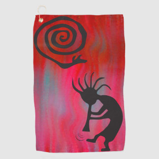 Serviette de golf colorée du sud-ouest de Kokopell