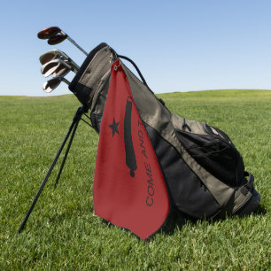 Serviette De Golf Come & Take It ! Flag de Texas State