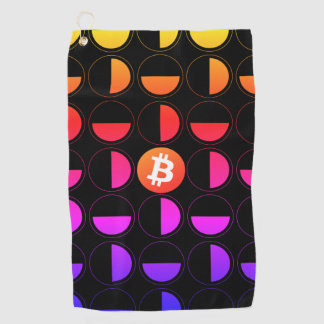 Serviette De Golf Concepteur Bitcoin
