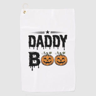 Serviette De Golf Conception de chemise de citrouille Halloween vint