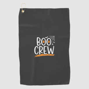 Serviette De Golf Conception de fantôme Halloween Boo Crew_1