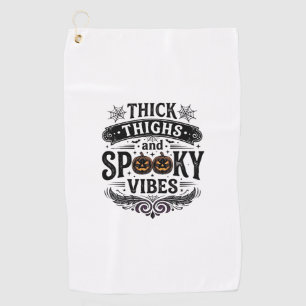 Serviette De Golf Conceptions de chemise Halloween Thick Thighs Spoo