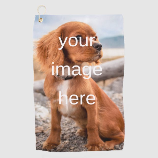 SERVIETTE DE GOLF CONCEVEZ VOTRE PROPRE (Devant)