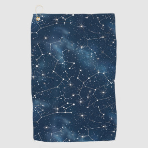 Serviette De Golf Constellation céleste - Nuit étoilée (4)