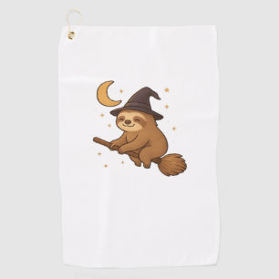 Serviette De Golf Copie de la bibliothécaire fantôme hérisson � Hall