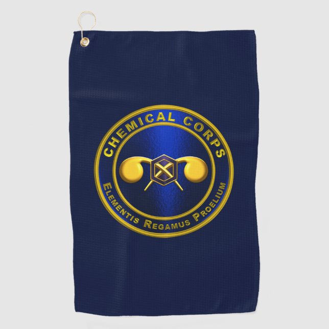 Serviette De Golf Corps chimique (Devant)