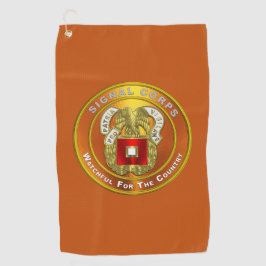 Serviette De Golf Corps des signaux
