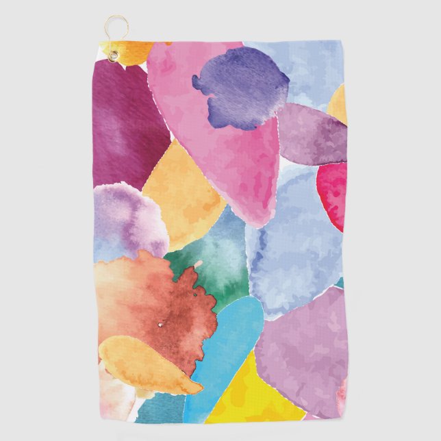 Serviette De Golf Couleur 2 (Devant)