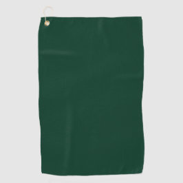 Serviette De Golf Couleur solide vert foncé