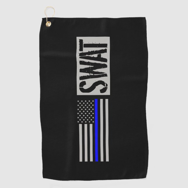 Serviette De Golf COUP - Blue Line mince diminuent (Devant)
