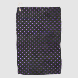 Serviette De Golf Crânes pourpres et séries de tournesols 14