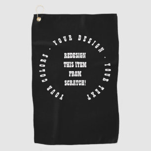 Serviette De Golf Créez votre propre