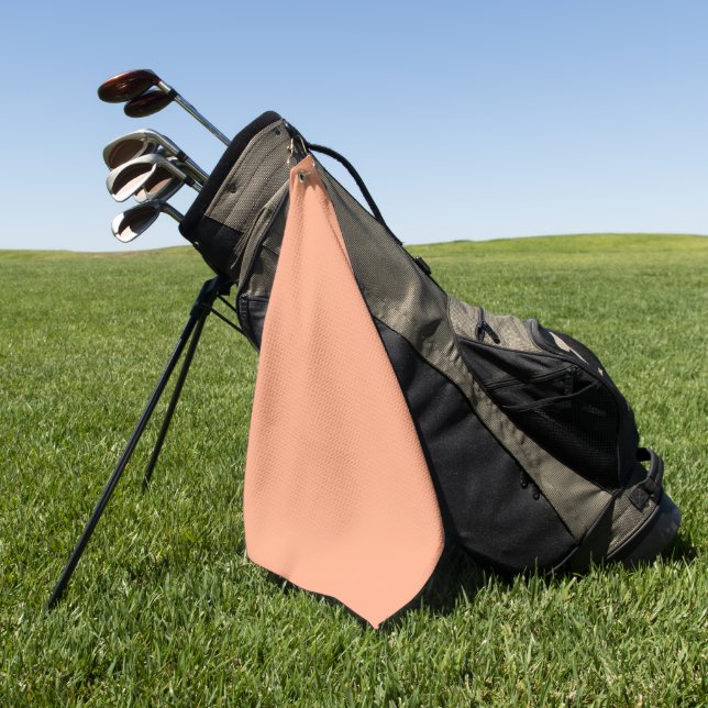 Serviette De Golf Créez votre propre couleur solide | Tendance | Élé (Vert)