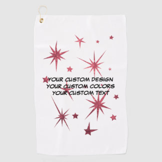 Serviette De Golf Créez votre propre personnalisation
