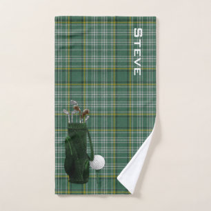 Serviette de golf Currie Plaid