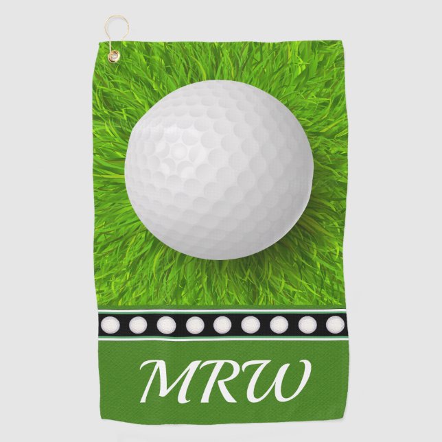 Serviette de golf customisée (Devant)