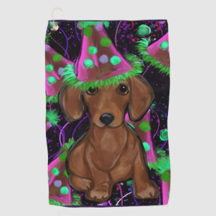 Serviette De Golf Dachshund