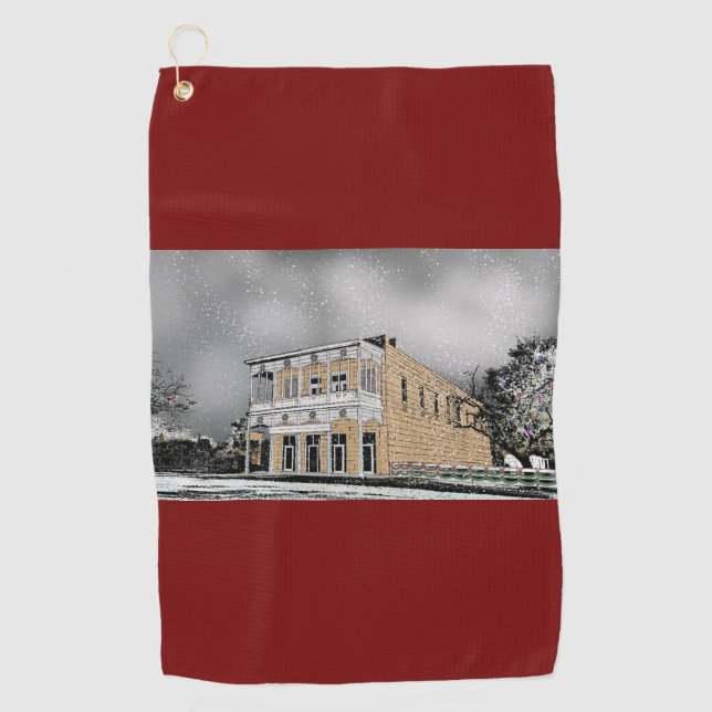 Serviette de golf de Fredericksburg (Devant)