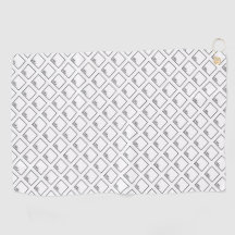 Serviette de golf de marque Logo