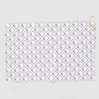 Serviette de golf de marque Logo