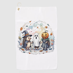 Serviette De Golf Déguisement de hérissons mignons d'Halloween