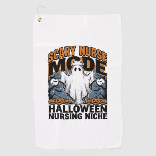 Serviette De Golf Déguisement de nurse effrayant Halloween Ghost Nur