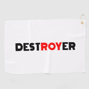 Serviette De Golf Destroyer Roy
