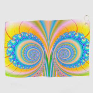 Serviette De Golf Diamants fractal par Shirley Taylor