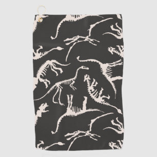 Serviette De Golf Dinosaure comique de dino motif amusant