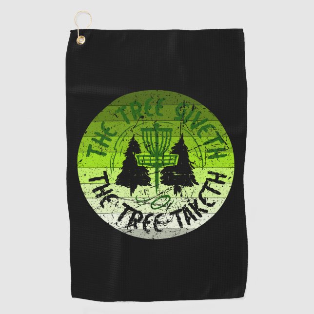 Serviette De Golf Disk Golf (Devant)