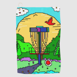 Serviette De Golf Disque Golf Thématique Anniversaire