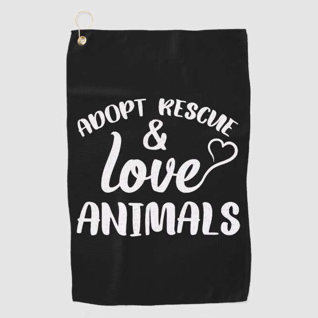 Serviette De Golf Dog (Devant)