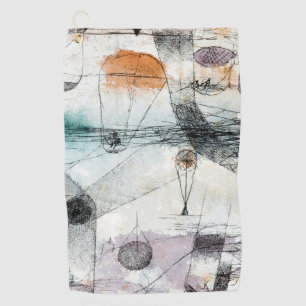 Serviette De Golf Domaine d'Air Paul Klee Expressionniste Abstrait