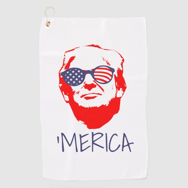 Serviette De Golf Donald Trump (Devant)