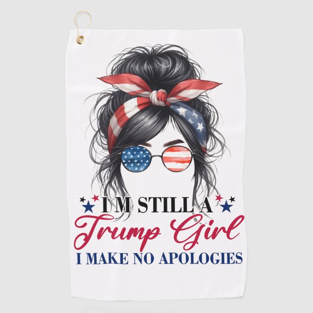 Serviette De Golf Donald Trump (Devant)