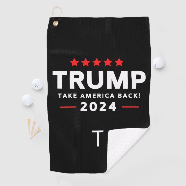Serviette De Golf Donald Trump 2024 redonne l'élection américaine (En situation)